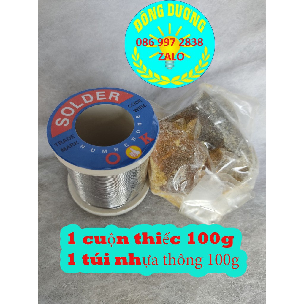 THIẾC HÀN LOẠI 100G - THIẾC HÀN ĐIỆN TỬ