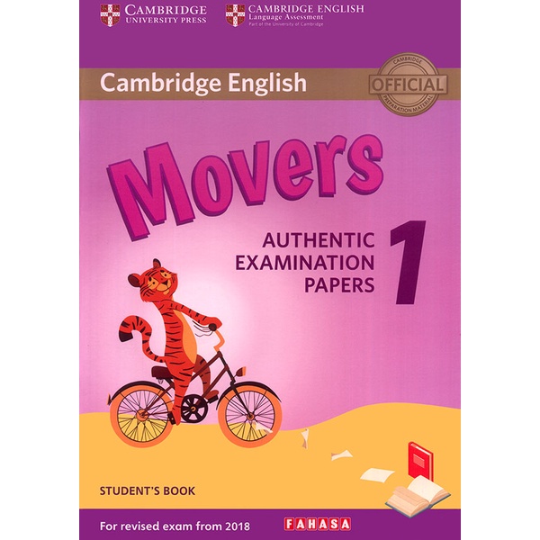 Sách - Cambridge English - Movers 1 (For revised exam from 2018)