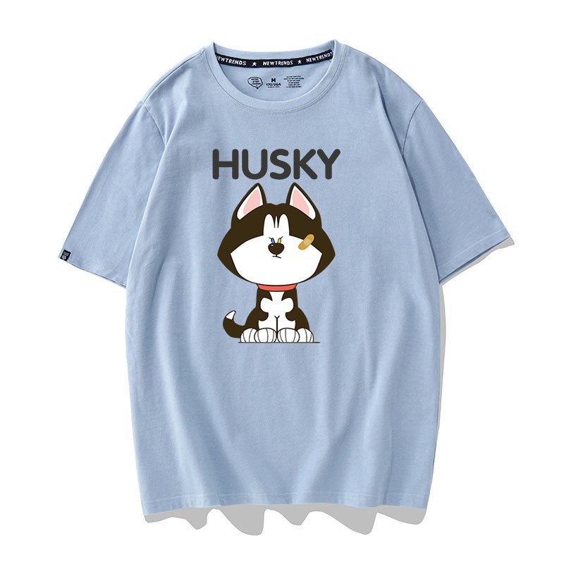 Áo Thun Husky Băng Cá Nhân Unisex Nam Nữ