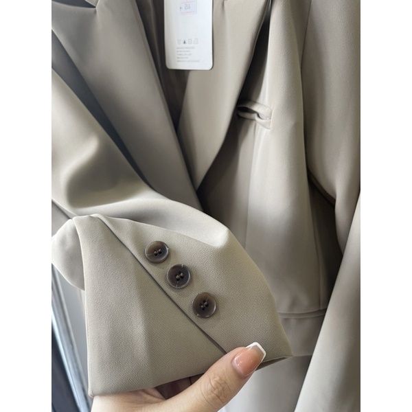 Áo Blazer boiling khuy chéo 266