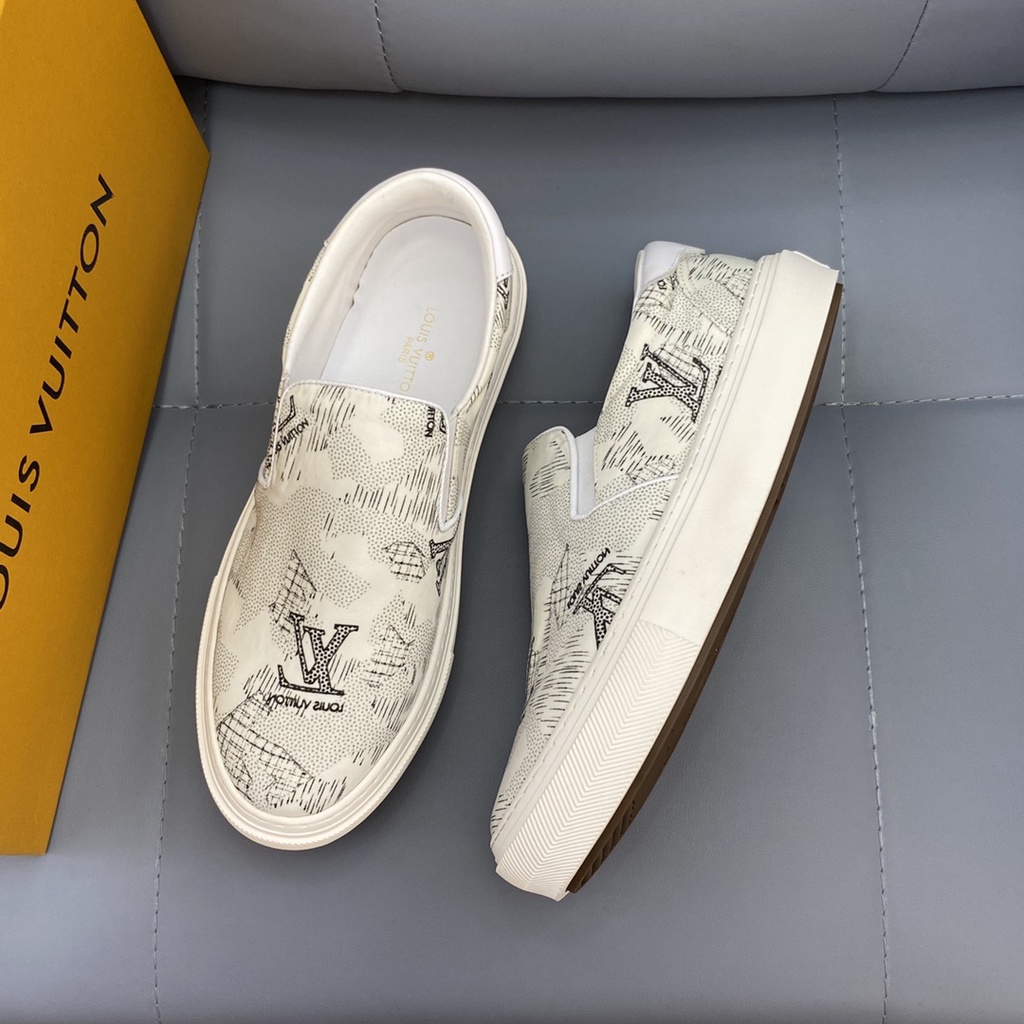 Giày lười nam cao cấp da thật Louis Vuitton LV thời trang và trẻ trung mang đến sự năng động và tươi mới
