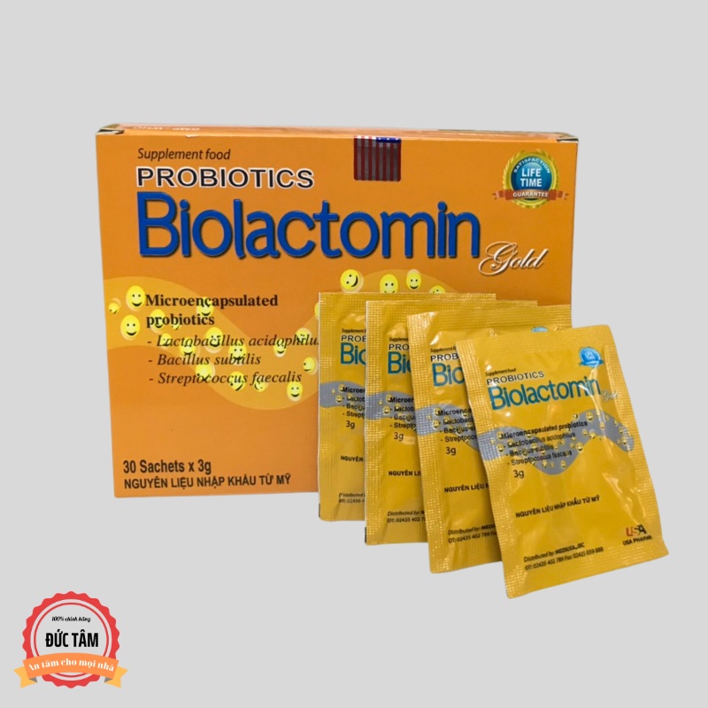 Cốm Vi Sinh Biolactomin Gold Giúp Ăn Ngon Tiêu Hoá Tốt