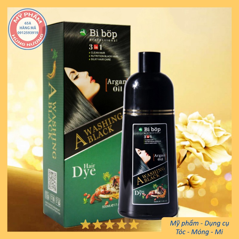DẦU GỘI PHỦ BẠC ĐEN (NÂU) TÓC BIBOP NHẬT BẢN - GỘI LÀ ĐEN TÓC ( NÂU TÓC ) | BigBuy360 - bigbuy360.vn