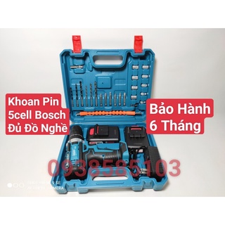 Máy khoan pin boschh 36v 3 chức năng, khoan pin bắt vít kèm bộ phụ kiện