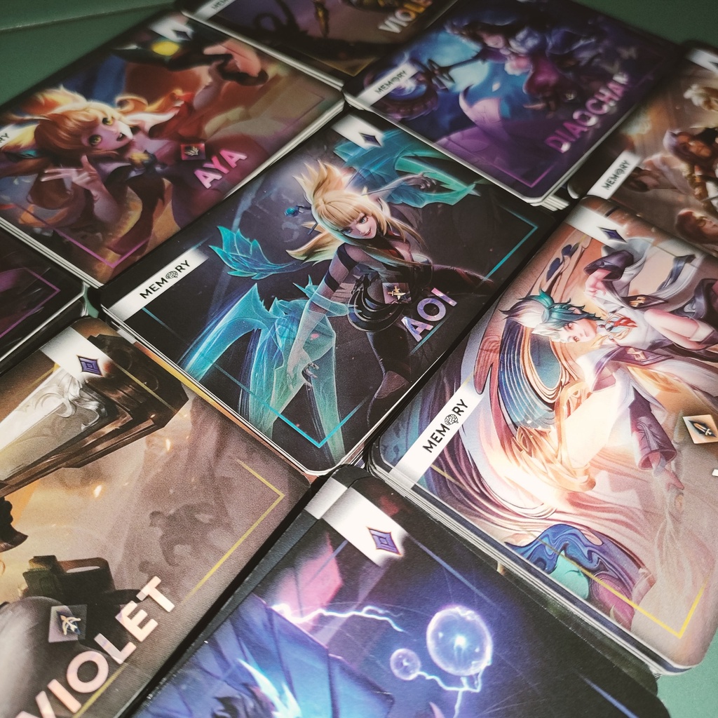 CARD BO GÓC nhân vật LIÊN QUÂN MOBILE ARENA OF VALOR ( PART 2 K-S ) | SKY LABELS | MEMORY