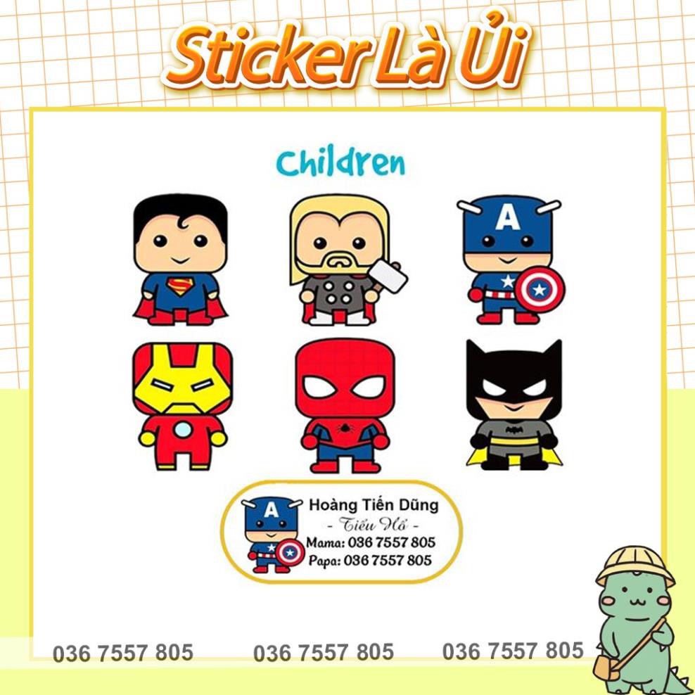 Sticker ủi cho bé đi học - hình ủi - decal ủi tên bé - in theo yêu cầu - thiết kế miễn phí - sticker dẻo cao su năm 2020