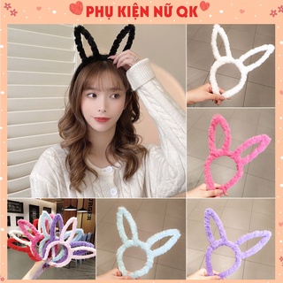 Bờm cài tóc tai mèo lông cừu dễ thương xinh xắn, bờm tóc tai mèo lông nhung phong cách Hàn Quốc BD7