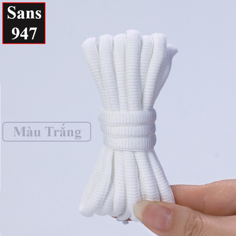 Dây giày tròn to 9mm Sans947 140cm 160cm 180cm NIKE SB DUNK thể thao sneaker sports shoelaces đen nâu trắng be xanh đỏ