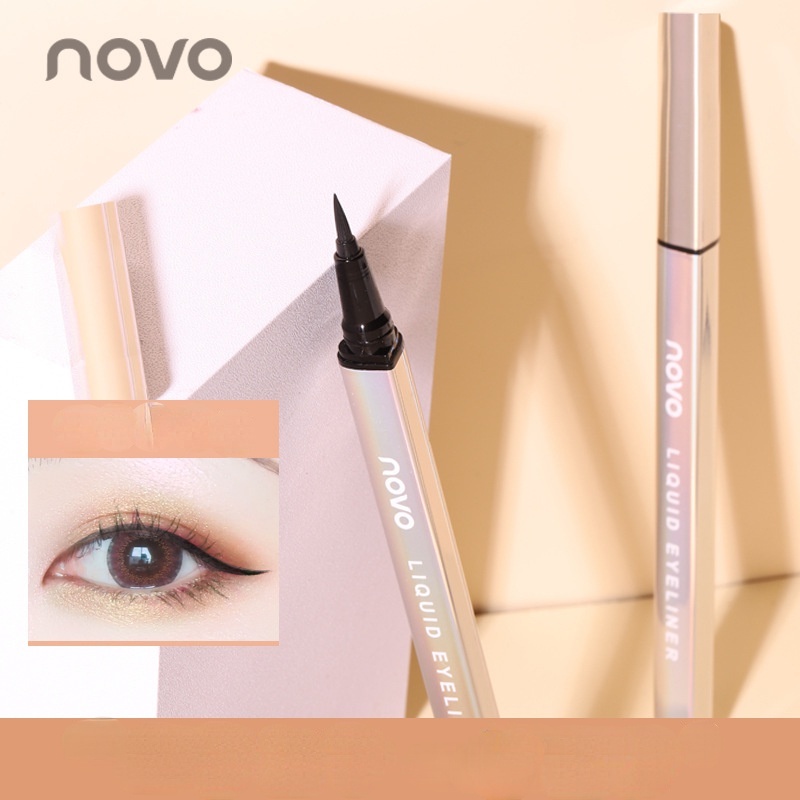 Bút Kẻ Mắt Novo Kháng Nước Chống Mồ Hôi Không Nhòe Lâu Trôi Cho Người Mới Bắt Đầu