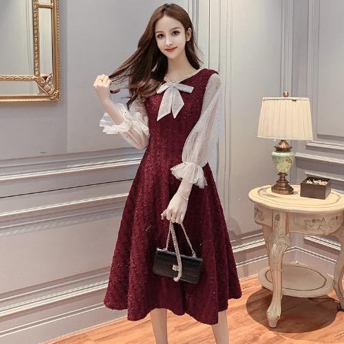 Đầm dài dáng ôm thời trang mùa thu 2020 hàng mới dành cho bạn nữ