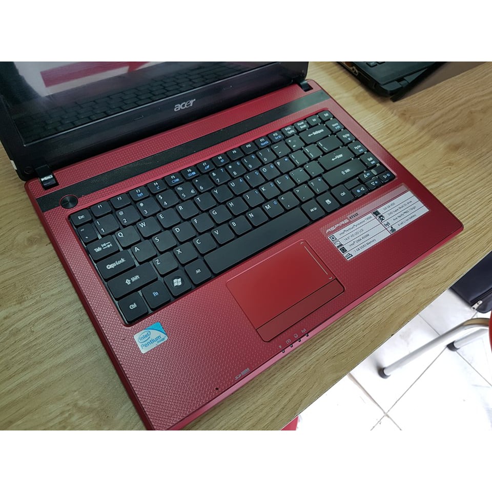 Laptop Cũ Rẻ Acer 4733Z Đỏ Làm văn phòng, học tập mượt mà. Tặng đầy đủ phụ kiện