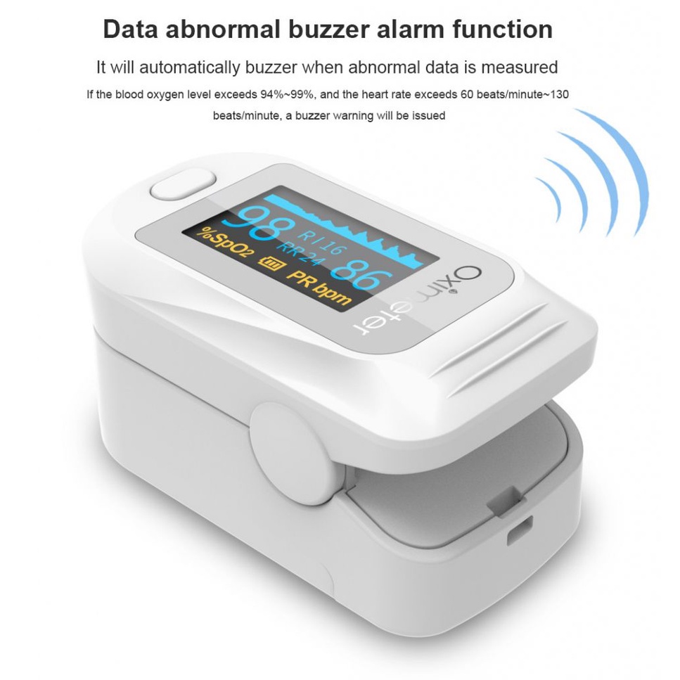 Fingertip Pulse Oximeter Oled Spo2 Pr Pi Blood Oxygen Pulse Monitor | BigBuy360 - bigbuy360.vn