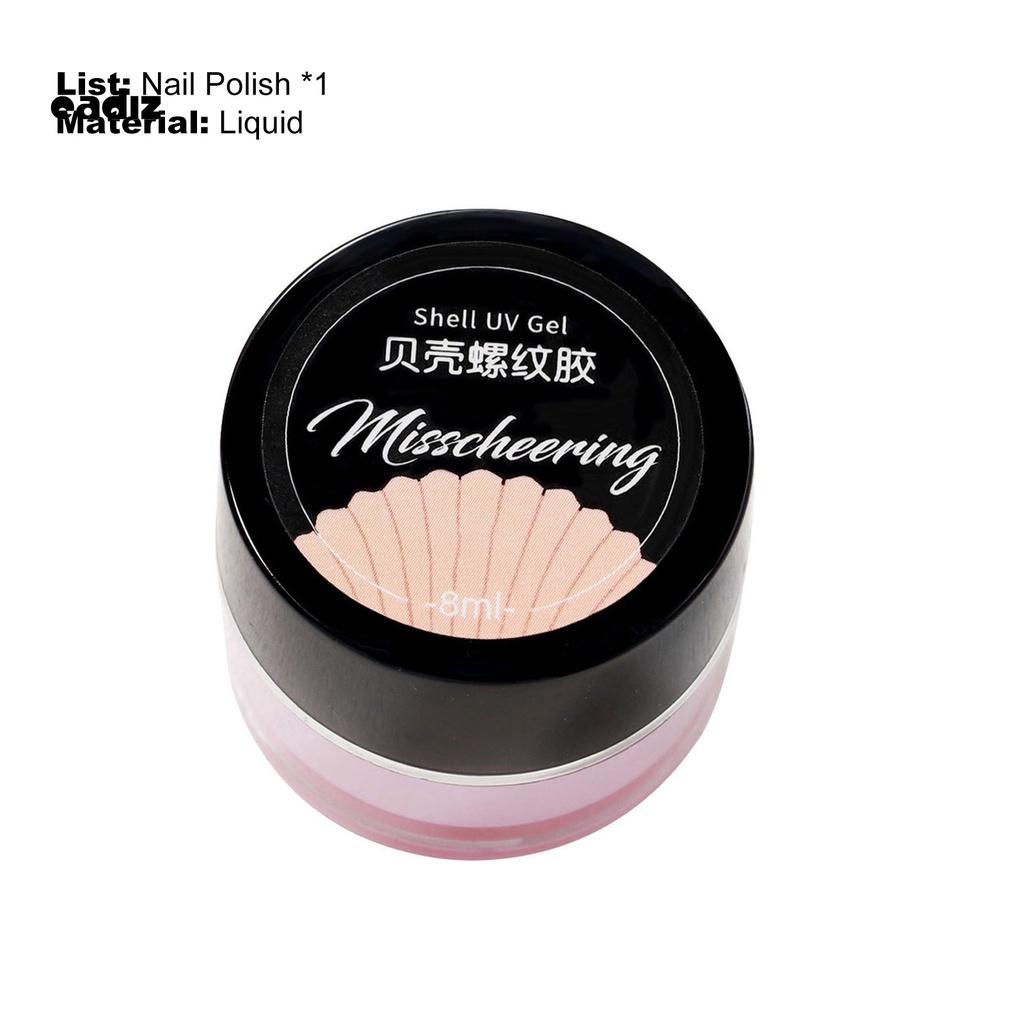 [Hàng mới về] Gel sơn móng tay CADI vỏ sò tự nhiên