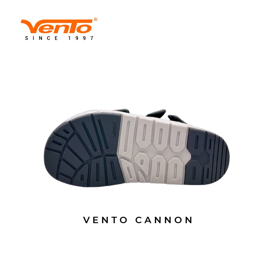 Giày Sandal Nam Vento Chính Hãng CANNON SD10035 Màu Tro