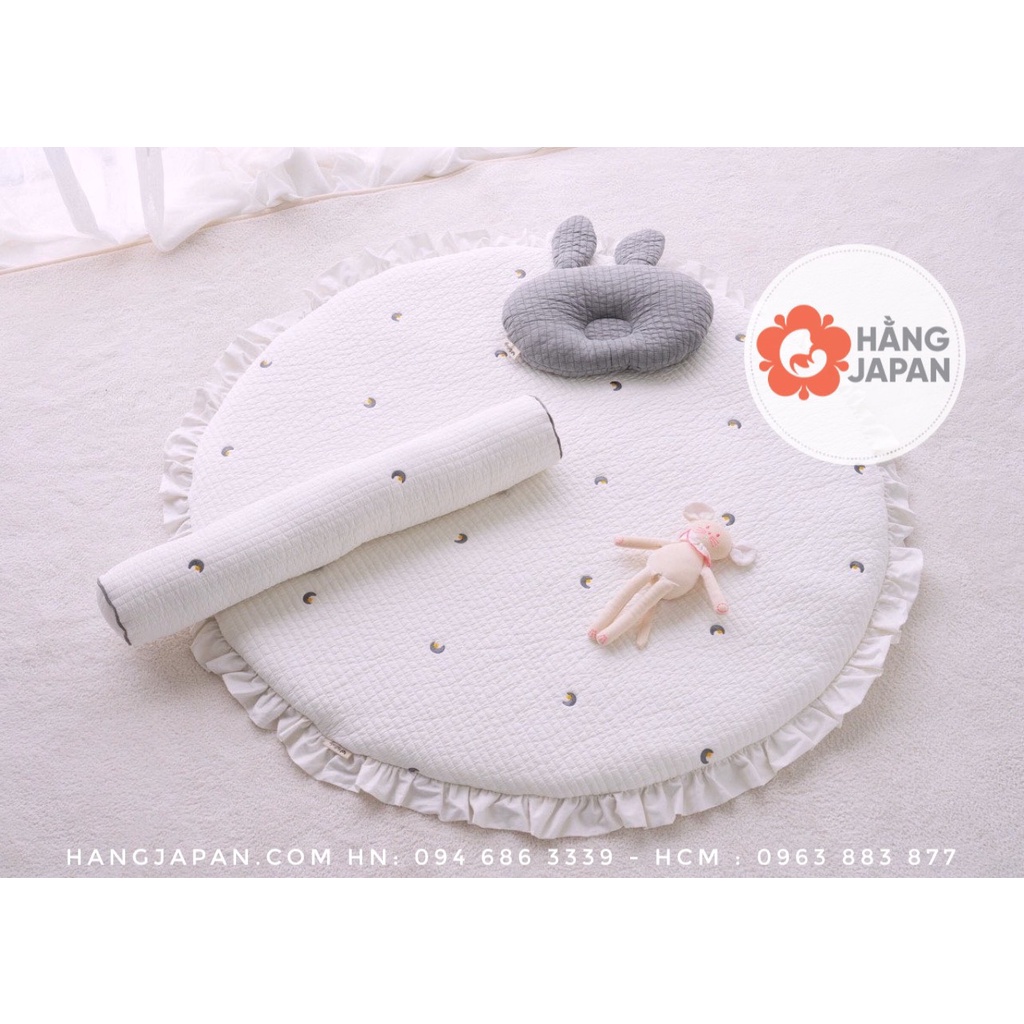 Đệm tròn moon and star white lolbaby cho bé từ sơ sinh hàng chính hãng - ảnh sản phẩm 5