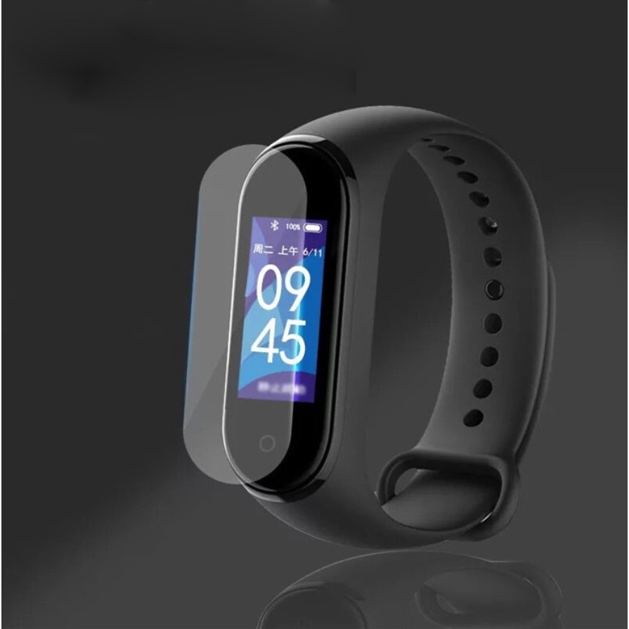 *Miếng dán chống trầy bảo vệ màn hình HD cho vòng tay thông minh Xiaomi Miband 4