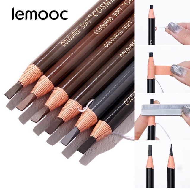 Chì xé kẻ mày. Ko cần gọt