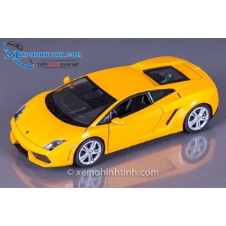 Xe Mô Hình Lamborghini Gallardo Lp560-4 1:24 Welly (Vàng)