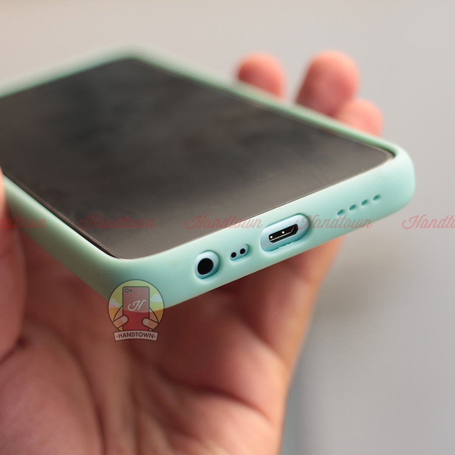 Ốp Lưng Nhám Realme C21Y C21 C20 C25 C11 C12 C15 C17 2020 2021 Viền Màu Thời Trang TPU Chống Sốc Viền Dẻo Lưng Cứng