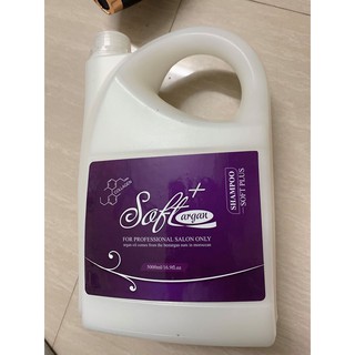 Dầu gội hoặc dầu xả can 5 lít tơ tằm hương nước hoa argan soft seduce
