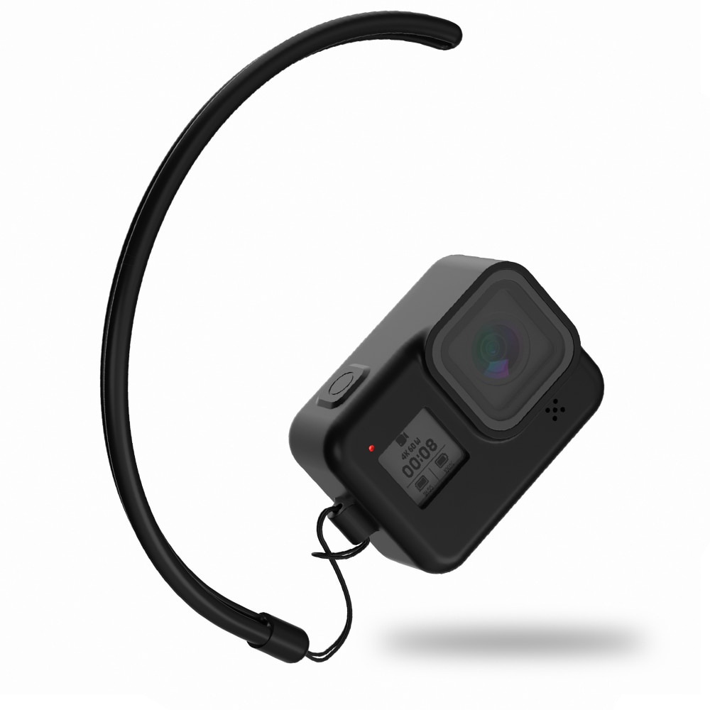 Kính Cường Lực Silicone Bảo Vệ Ống Kính Máy Ảnh GoPro Hero 8 Go Pro 8
