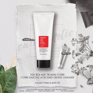 Sữa rửa mặt Cosrx Salicylic ACID Daily Gentle Cleanser