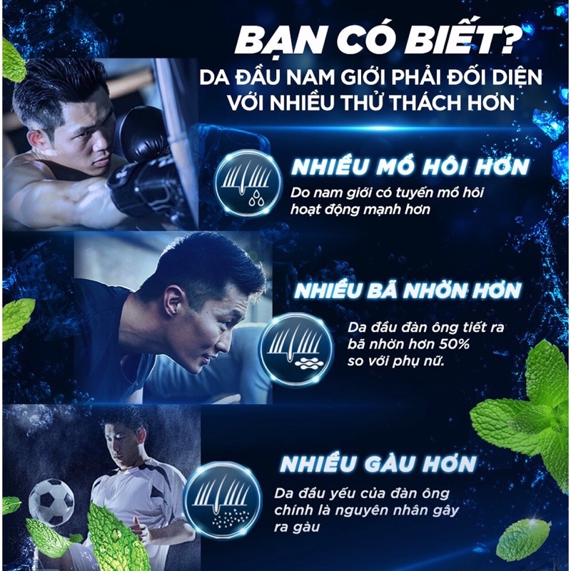 𝐆𝐈𝐀́ 𝐇𝐔̉𝐘 𝐃𝐈𝐄̣̂𝐓 Dầu gội sạch gàu Clear Men Deep Cleanse sạch sâu