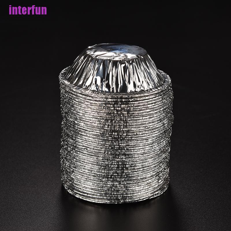 Bộ 50 Chiếc Lá Nhôm Dùng Một Lần Tiện Dụng