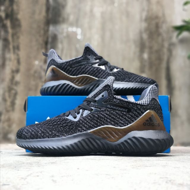 [Fullbox] Giầy alphabounce đen phối nâu nam | BigBuy360 - bigbuy360.vn