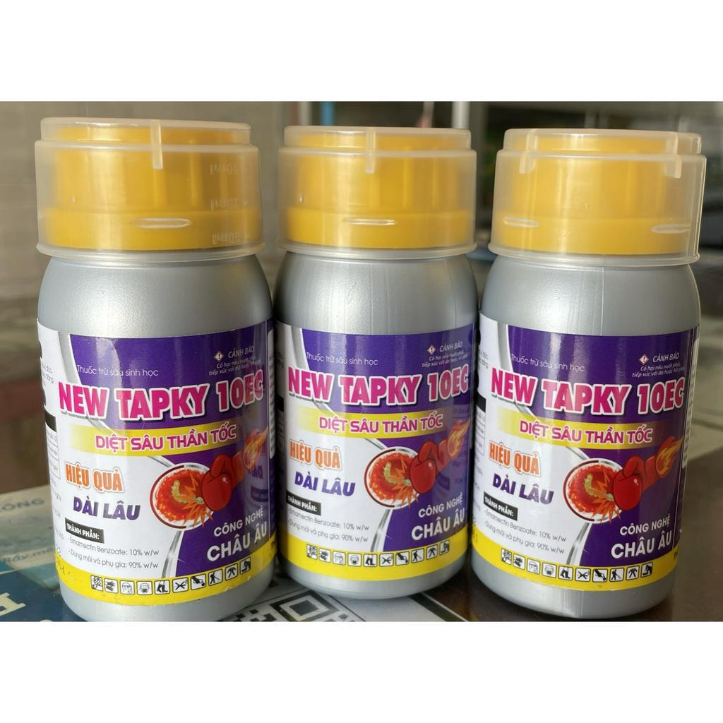 New Tapky 10EC (chai 100ml) - hoạt chất sinh học 10.0, sâu đục trái sầu riêng, nhện đỏ, cực mạnh, không nóng