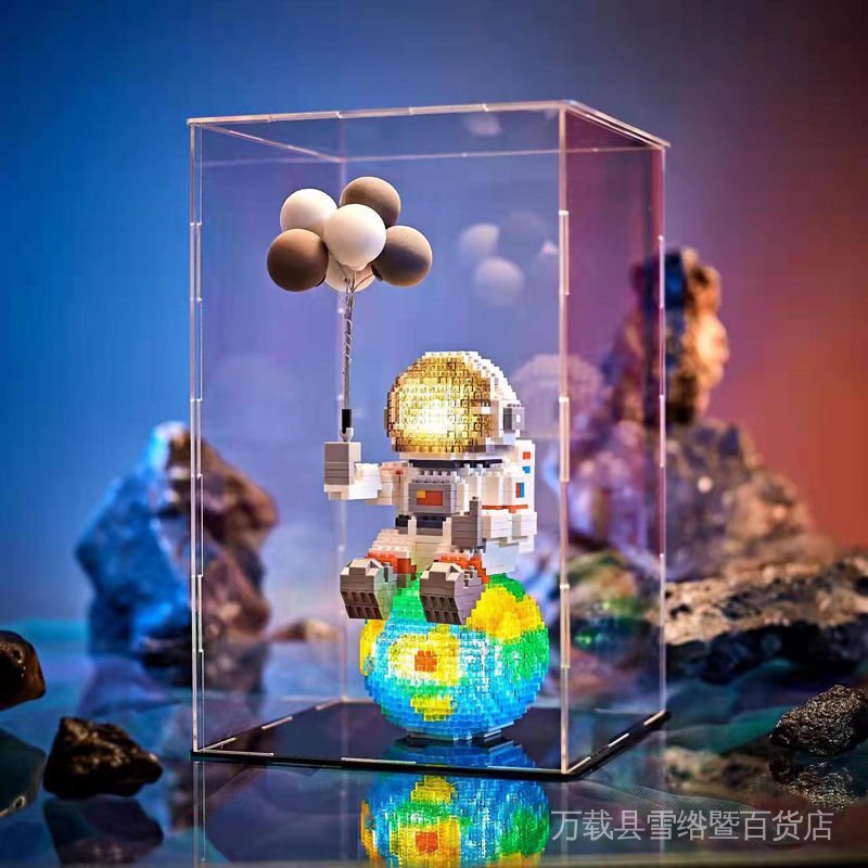 Bộ Đồ Chơi Lắp Ghép Lego Hình Trái Tim/Phi Hành Gia/Phi Hành Gia Màu Dạ Quang Hỗ Trợ Giáo Dục Bé