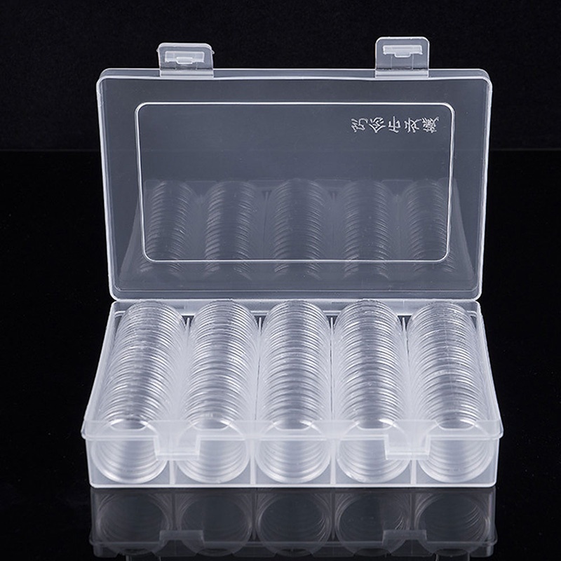 Hộp Đựng Tiền Xu Sưu Tầm 19 / 20 / 22.25 / 25 / 27 / 30mm