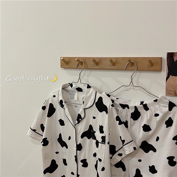 Bộ Pijama Tay Cộc Quần Ngắn Chất Xịn Thoáng Mát Đa Dạng Mẫu Mã