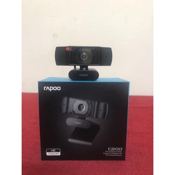 Webcam Rapoo C200 HD 720p Chính Hãng Giá Tốt, Siêu Nét bh 2 năm | BigBuy360 - bigbuy360.vn