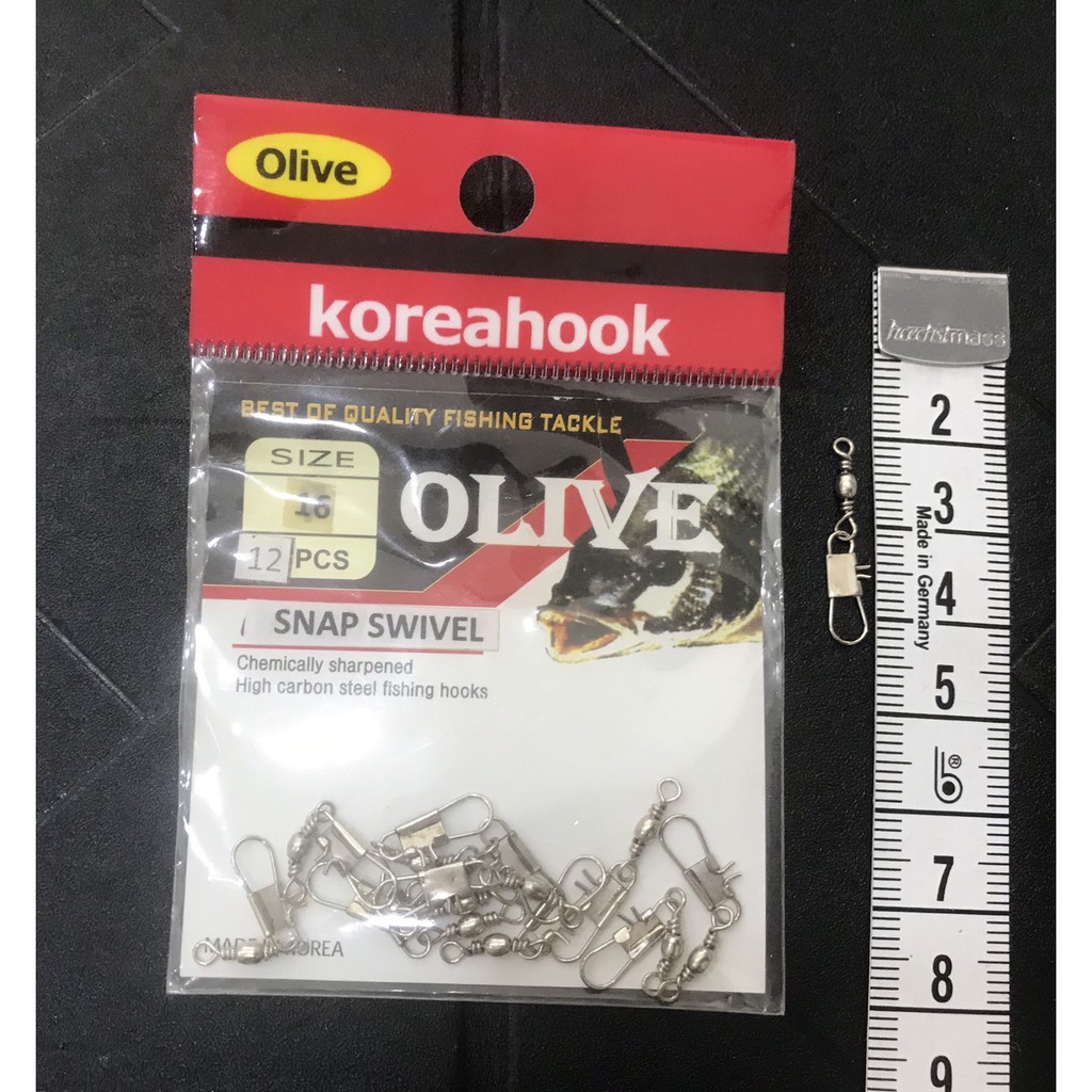 Khóa lure ma ní chống xoắn