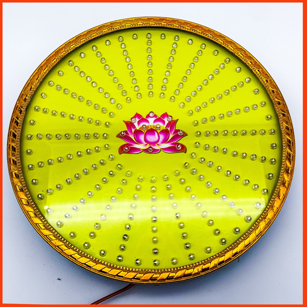 Hào quang led hoa sen 32 chương trình đèn khác nhau, hào quang thờ mẹ quan âm, Led hào quang, Hào quang hoa sen