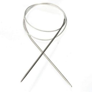 Kim đan vòng len inox dài 80cm