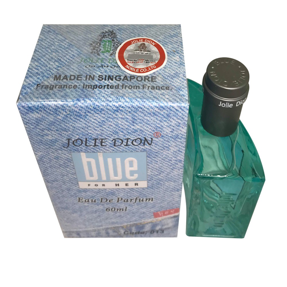 Nước hoa Blue Jolie Dion for Him Eau De Parfum 60ml (Code:012) Made in Singapore