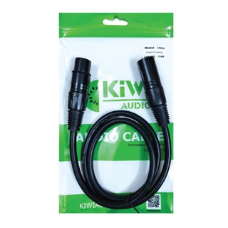 Dây canon đực cái hàng đẹp chuẩn hãng KIWI - dùng để kết nối các thiết bị âm thanh