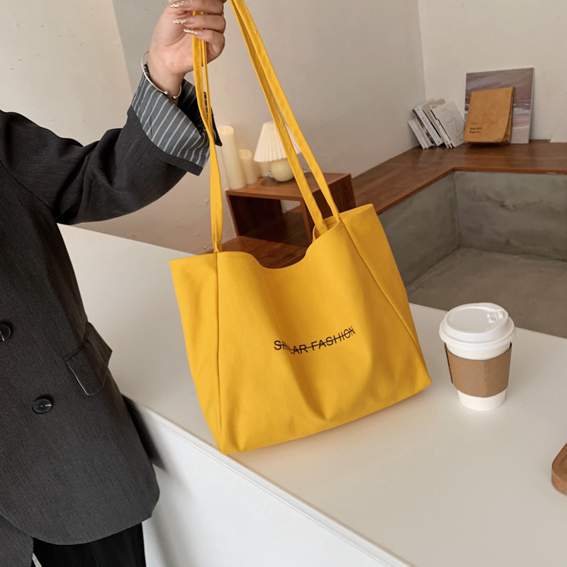 Túi xách IELGY vải canvas phong cách Hàn Quốc cho nữ