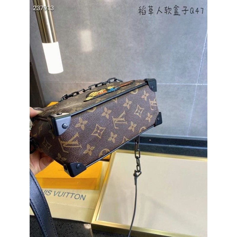 Túi đeo chéo dạng hộp LV cao cấp