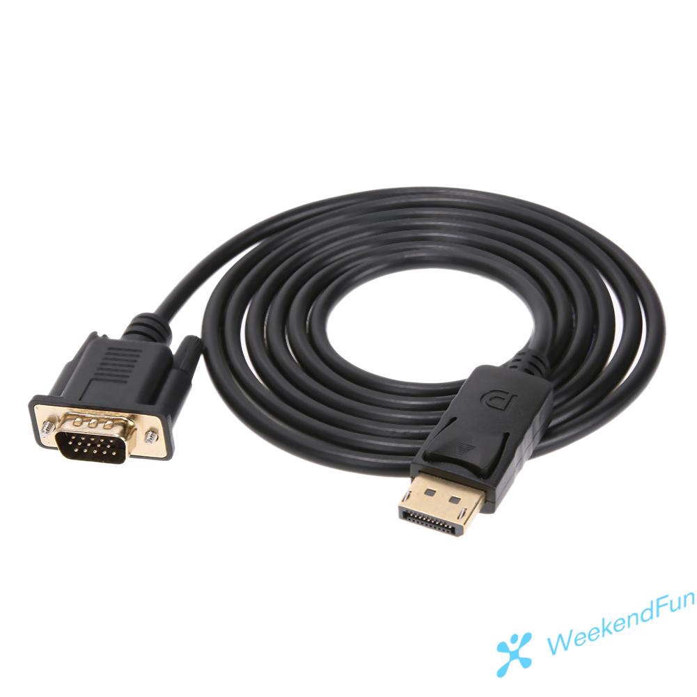 Cáp Thunderbolt Chuyển Đổi DP Sang VGA Dài 1.8m