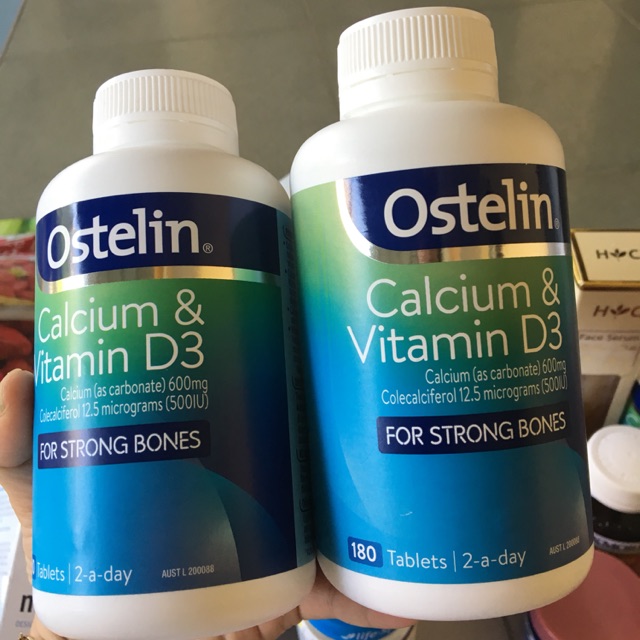 Ostelin Calcium & Vitamin D3 (Mẫu mới nhất – 130 viên)