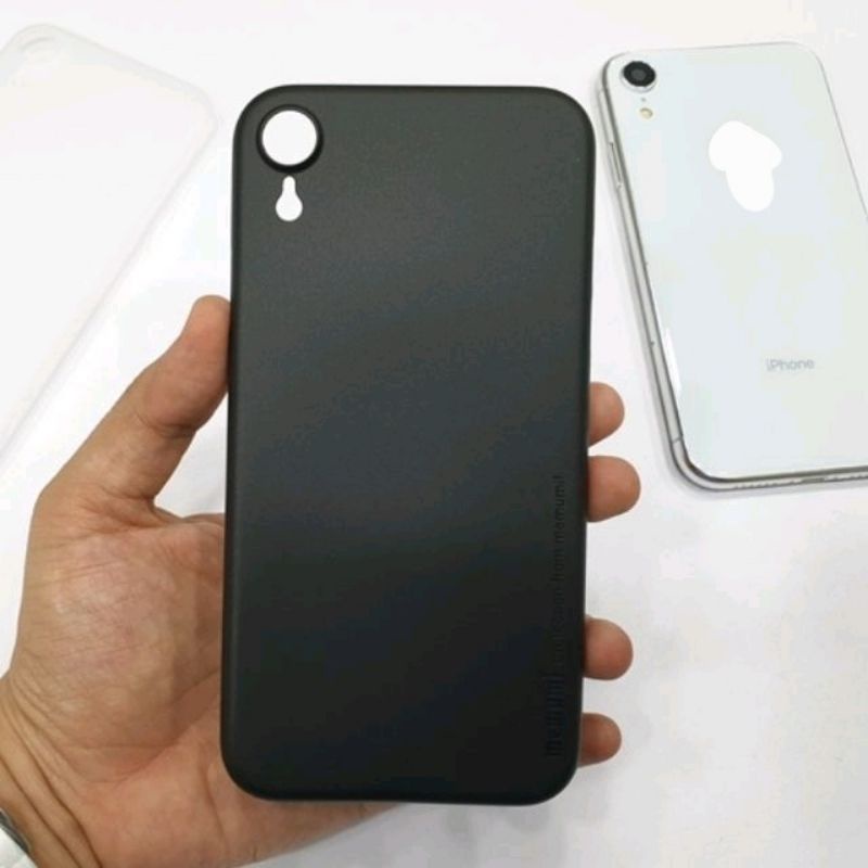 Ốp lưng lụa siêu mỏng iphone XR 6.1inch chính hãng memumi