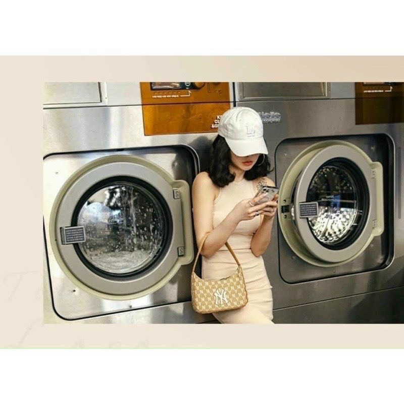 ( GIÁ SIÊU RẺ ) Túi Kẹp Nách N-Y thêu thời trang Hottrend shopduyencuong258