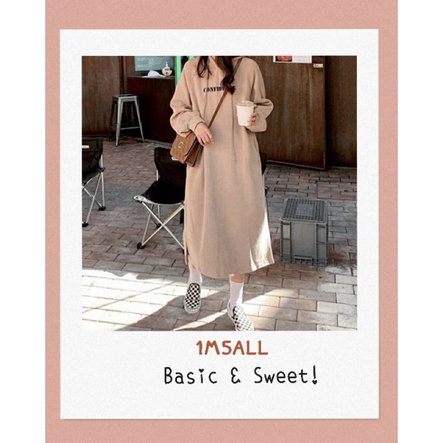 Váy hoodie siêu ấm style Hàn Quốc mặc mùa đông siêu đẹp