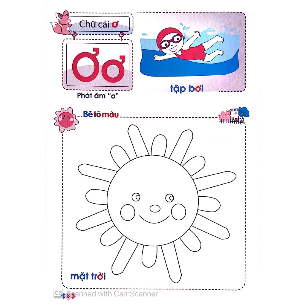 Sách - Mai Em Vào Lớp 1 - Vở Tập Tô Chữ Cái (Dành Cho Trẻ Mẫu Giáo) - Tập 1