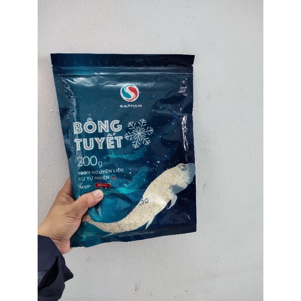 Mồi câu cá Bông Tuyết Sa Phạm - Thính dụ cá 200g - Sapham Fishing