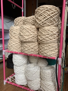 Dây thừng cotton se 1 chiều làm macrame 1kg