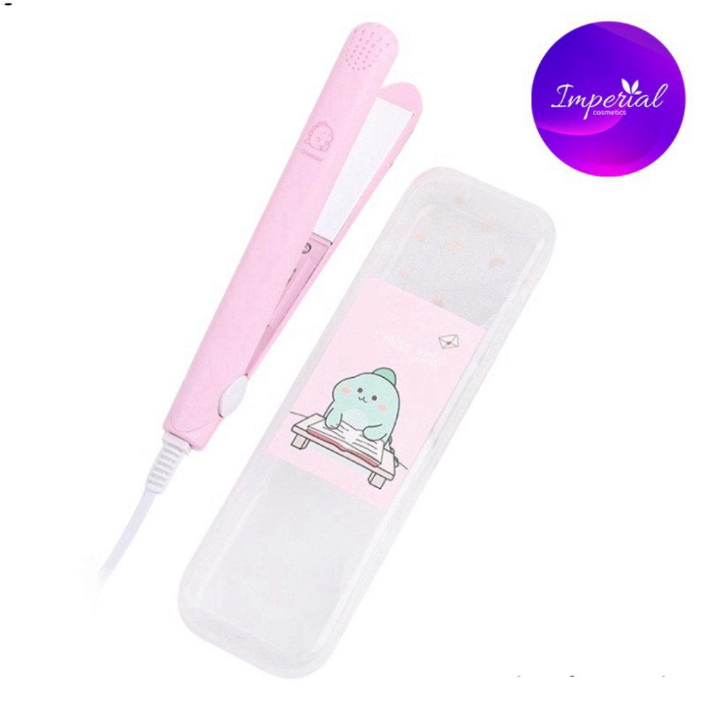 Máy Duỗi Kẹp Tóc Mini 3 Tác Dụng Duỗi Bấm Uốn Tóc Tiện Lợi Chính Hãng Giá Rẻ